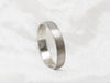 SOLID WHITE GOLD MEN'S WEAR ENGAGEMENT RING