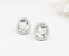 GREEN AMETHYST EARRINGS