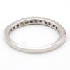 Natural Blue Sapphire Stackable Fine Wedding Ring