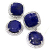 Lapis Lazuli Fine Dangling Earrings