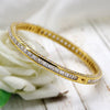Baguette Diamond Luxury 14kt Yellow Gold Bracelet