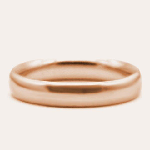 18 KT Rose Gold Classic Men's Plain Wedding Band