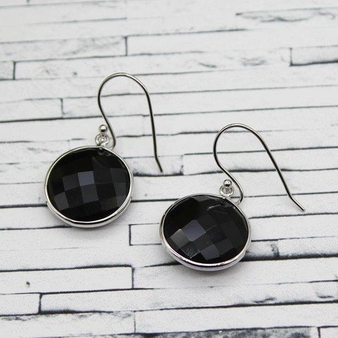 Black Onyx Earrings
