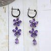 Amethyst Dangling Earrings