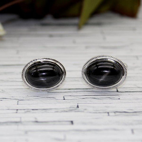 Black Diaopside Cufflinks
