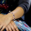 Amethyst Halo bracelet