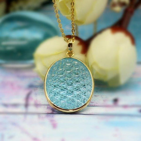 Sky Blue Topaz Pendant