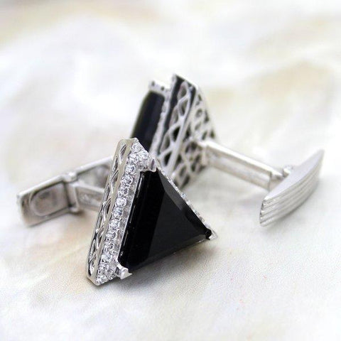 Class apart Black onex trillion cufflinks.