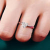 GIA Certified 1 CT H/I Color VS2 Excellent Cut Heart Shape Diamond Ring 18K