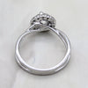 1CT Solitaire Diamond Halo Engagement Ring