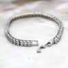 Princess Cut Fine Luxury Simulated Diamond Bracelet 6.5"