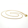 18k Solid Yellow Gold Cable Chain
