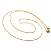 18k Solid Yellow Gold Cable Chain