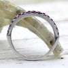 Ruby Stackable Fine Wedding Ring
