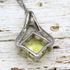 Lime Quartz Fine Necklace Pendant