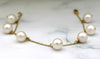 Natural Pearl Fine Charm Bracelet