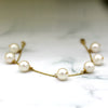 Natural Pearl Fine Charm Bracelet