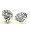 Pear Stud Swarovski Diamond Earrings