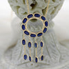 Natural Blue Sapphire Dangling Pendant