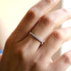 Half Eternity Stackable Band/Ring