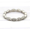 Marquise Full Eternity Stackable Band