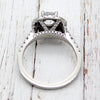 1.50 TCW Double Halo Engagement Ring