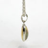 Oval Natural Opal Pendant Necklace