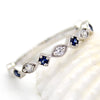 Natural Blue Sapphire Eternity Band