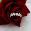 9kt Rose Gold Natural Diamond Wedding/Engagement Ring