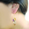 Delicate Triple Drop earrings