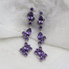 Beautifully Crafted Amethyst Earrings