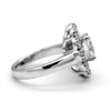 Amazing Flower Halo Diamond Ring 1.8 CT