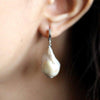 Baroque Pearl Dangle Drop Fine Earrings