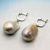 Baroque Pearl Dangle Drop Fine Earrings
