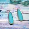 Turquoise 18KT Gold Earrings