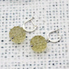 Natural lemon quartz Drop Earrings