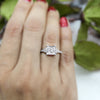 3.00 CT Classic Princess Solitaire Diamond Engagement Ring